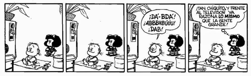 Mafalda historieta ejemplo