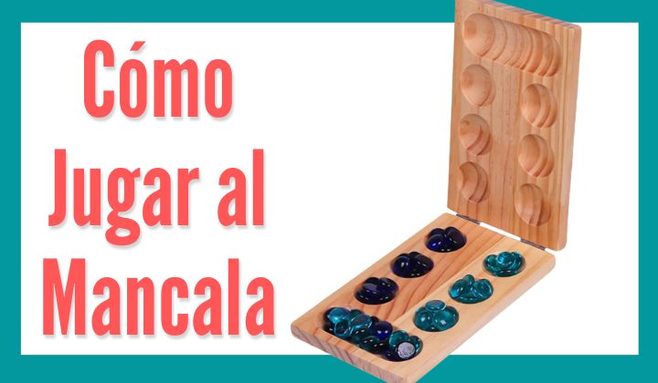 Tobar Gioco Da Tavolo Mancala In Legno Con Pietre Di Vetro - Gioco Di Strategia - 3