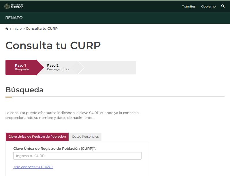 consulta tu curp online gratis