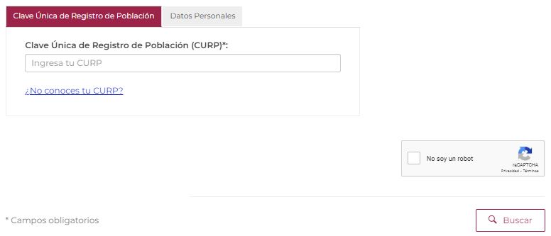datos curp mexico