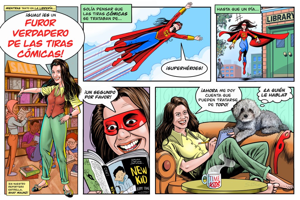 stephen blue for time for kids historieta