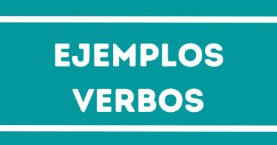 Ejemplos de verbos