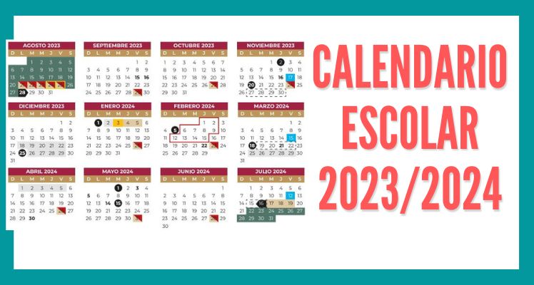 calendario escolar de 2023 2024 sep