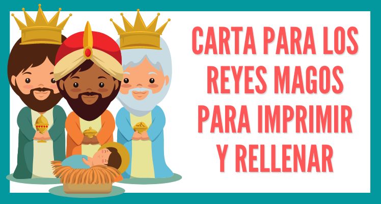 carta para los reyes magos imprimir gratis