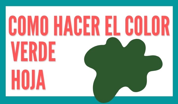 Color verde hoja