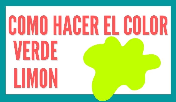 Color verde limon
