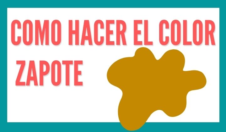 Color zapote