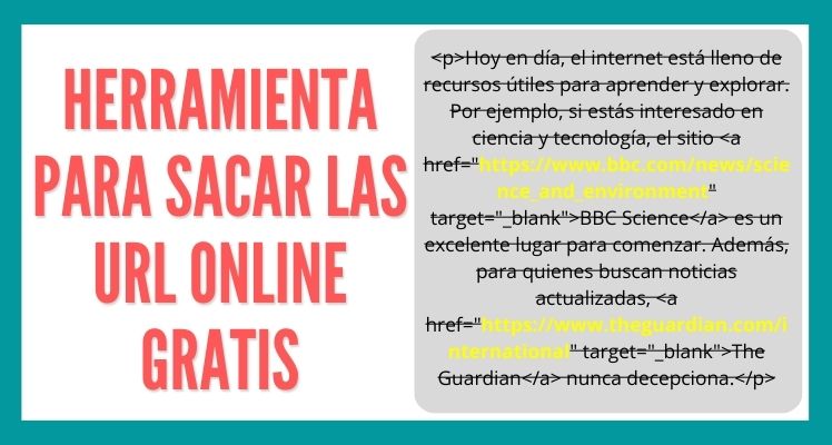 herramienta sacar url online gratis