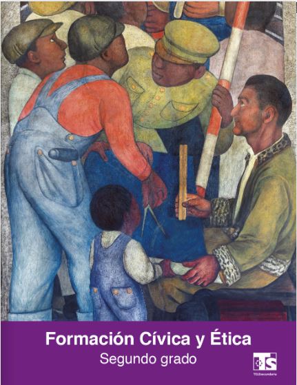 libro formacion civica y etica segundo grado telesecundaria curso 2023 2024