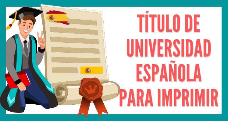 titulo para imprimir en blanco universidad espanola